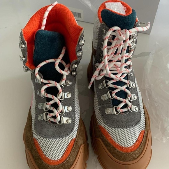 Villa Rouge hiker gem boots color block size 7 NIB - Picture 7 of 9